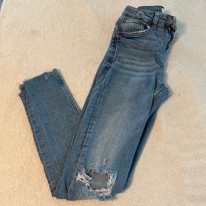 Zara Woman Premium Mid-Rise Jeans